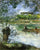 Willows and Figures in a Boat in master bedroom