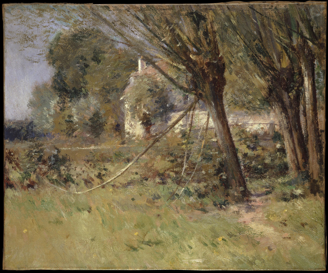Willows by Theodore Robinson — hand-painted landscape oil painting reproduction on canvas