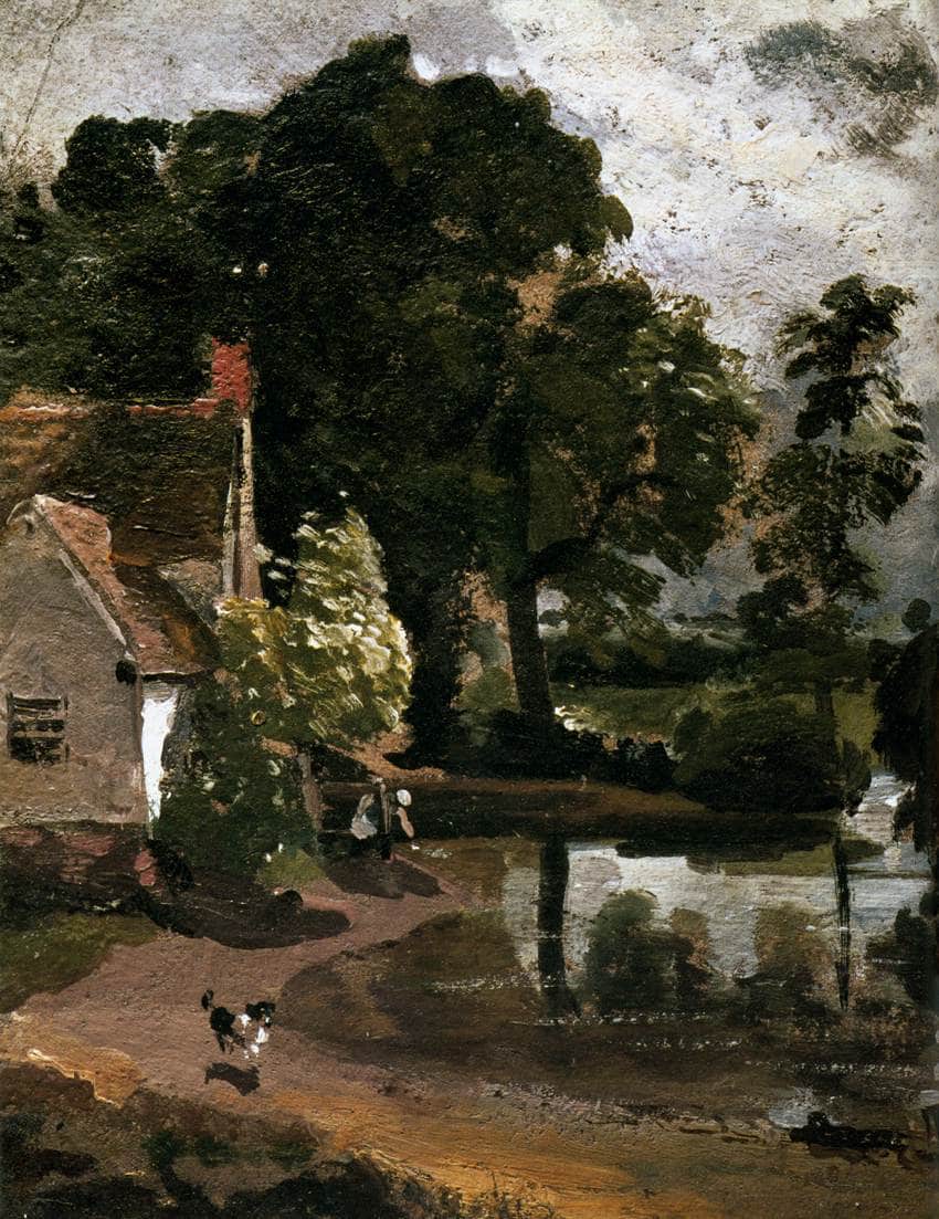 Willy Lot's House - John Constable