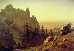 Wind River Country - Albert Bierstadt