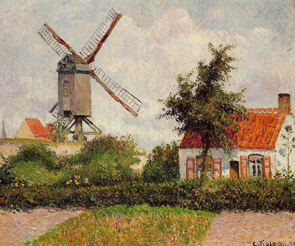 Windmill at Knokke, Belgium