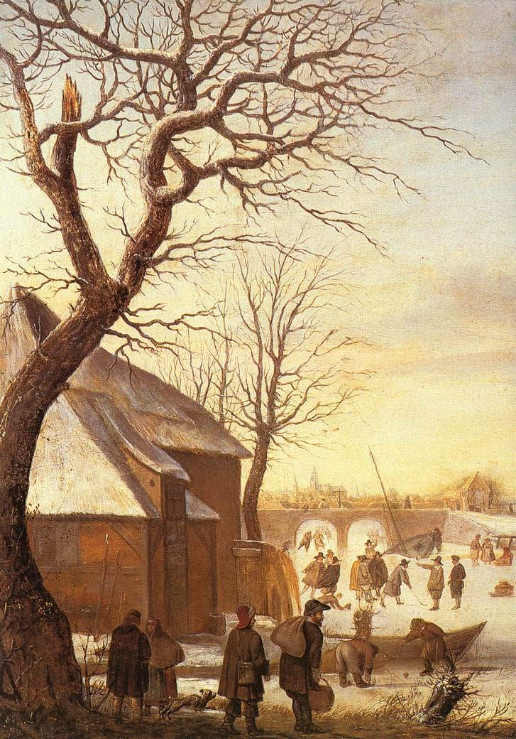 Winter Landscape - Hendrick Avercamp