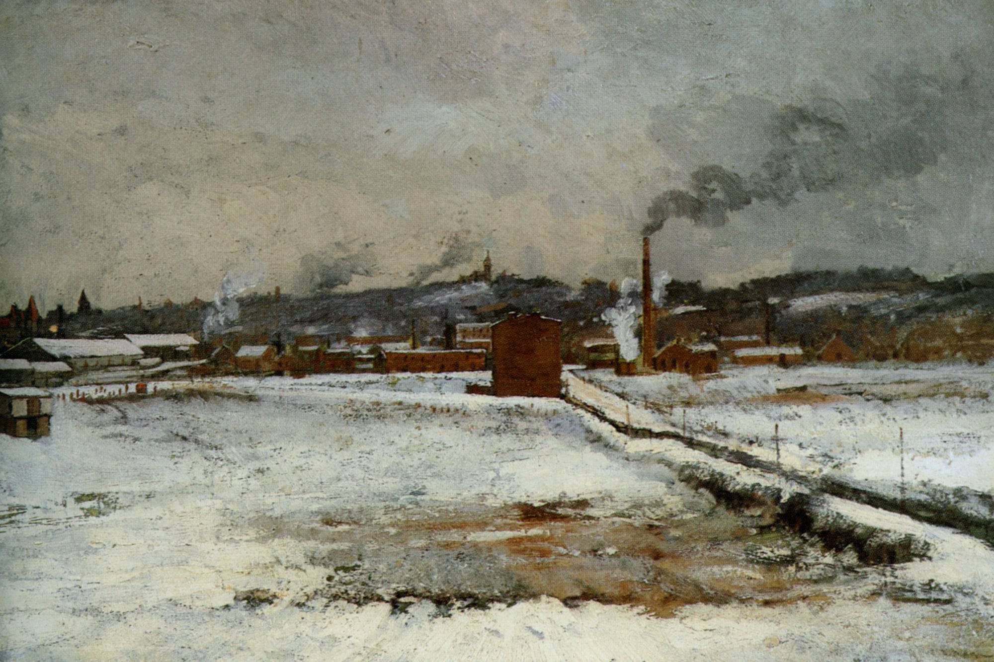 Winter Landscape - John Henry Twachtman