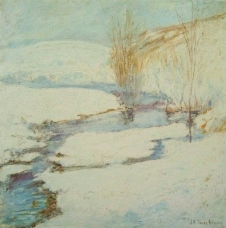 Winter Landscape - John Henry Twachtman