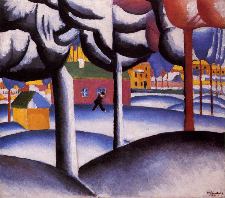 Winter Landscape - Kazimir Malevich