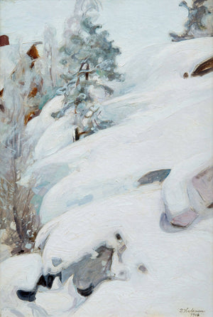 Winter Landscape - Pekka Halonen