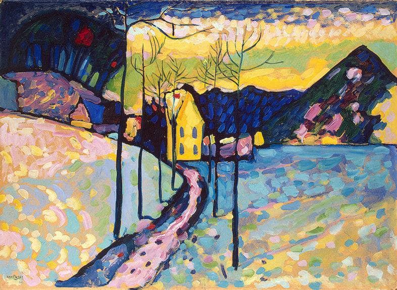 Winter Landscape on gallery wrap
