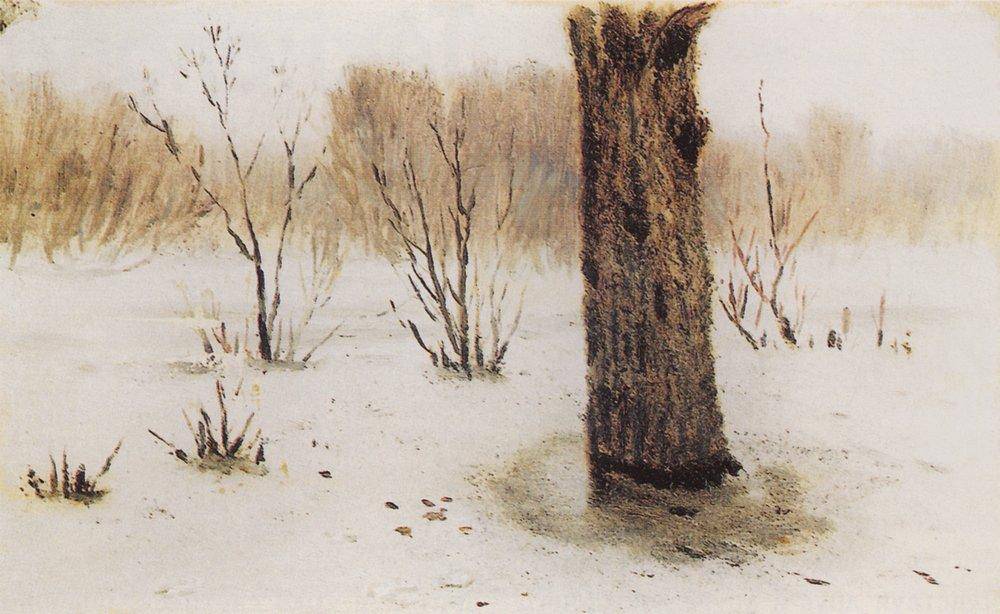 Winter. Thaw - Arkhyp Kuindzhi