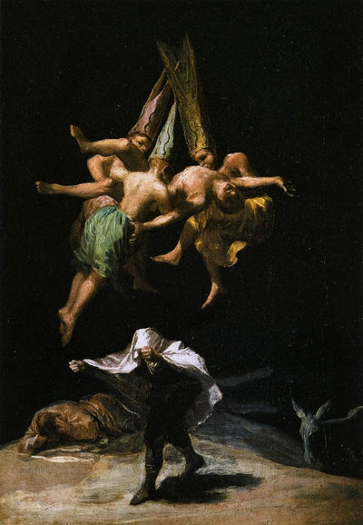 Witches in the Air in master bedroom