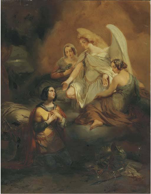 The vision of Joan of Arc