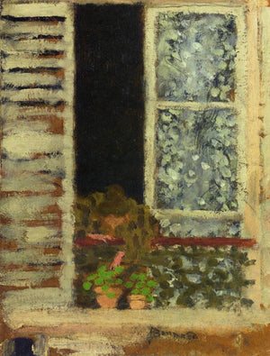 Woman at Her Window - Pierre Bonnard