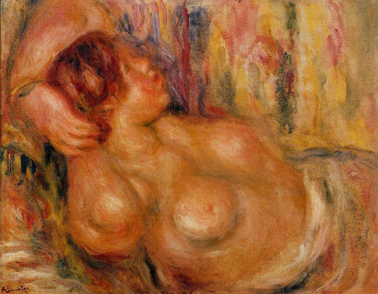 Woman At the Chest - Pierre-Auguste Renoir