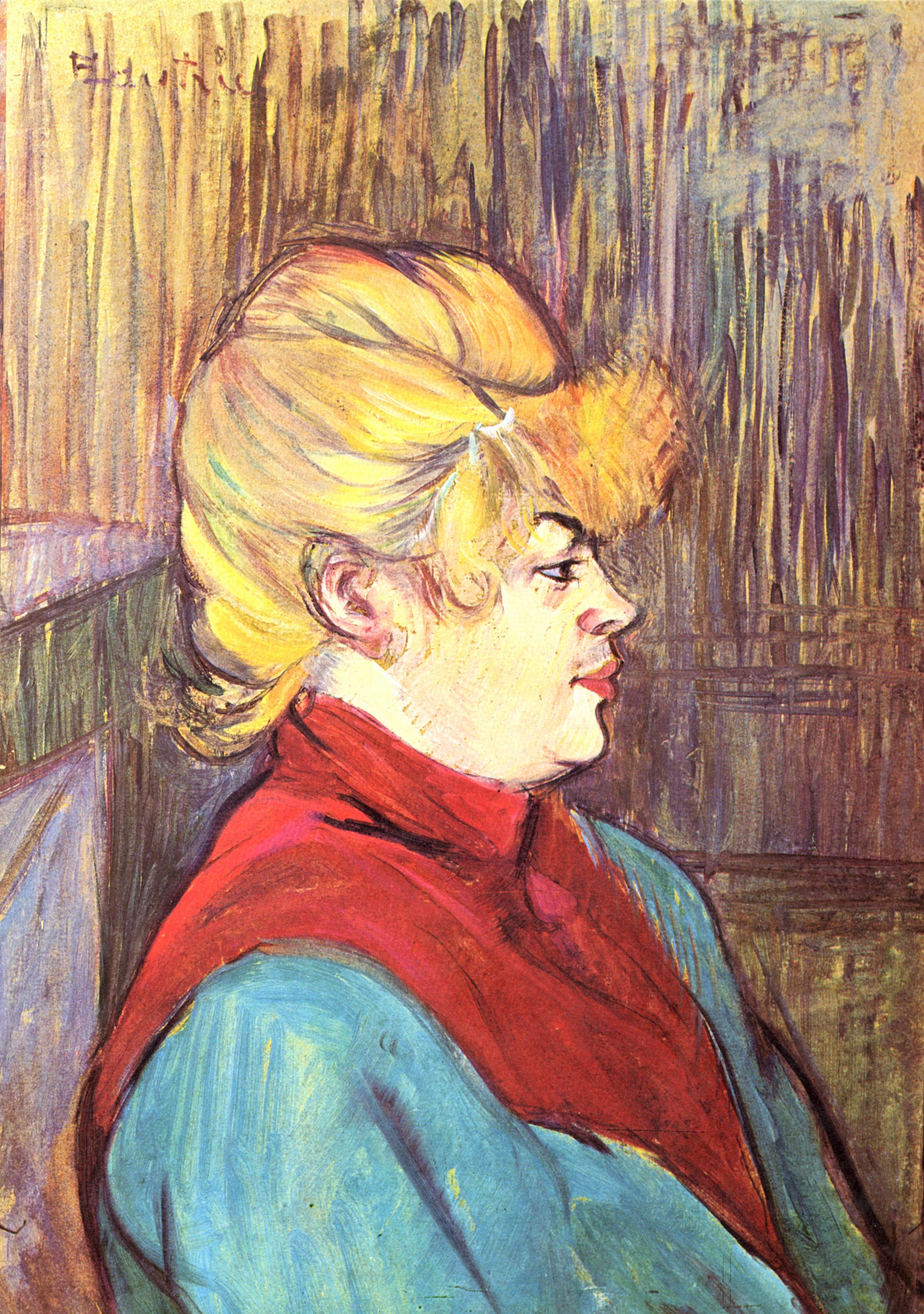 Woman brothel - Henri de Toulouse-Lautrec