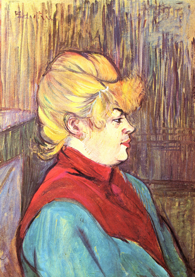 Woman brothel - Henri de Toulouse-Lautrec