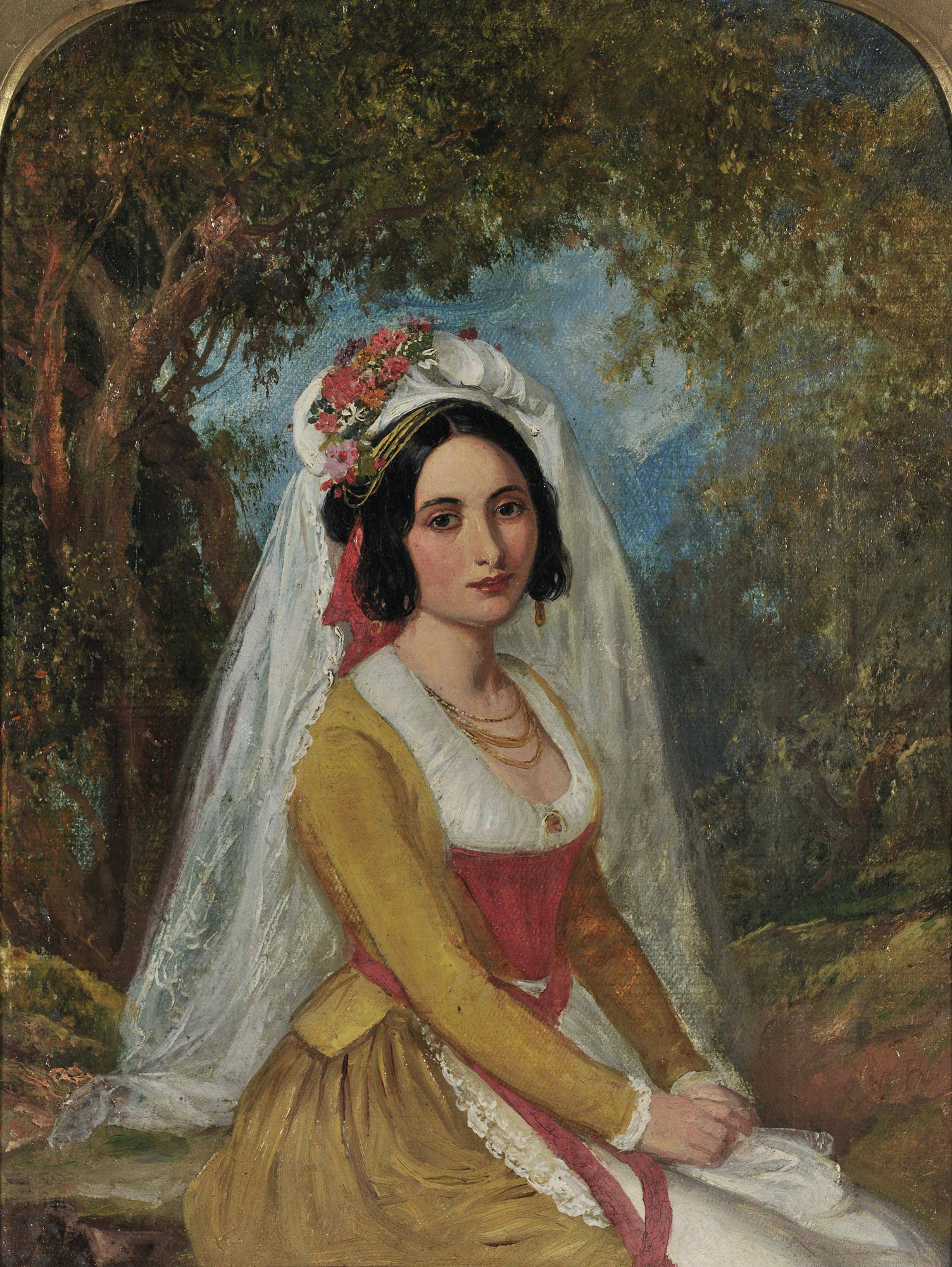 Woman from Corfu - Theodoros Vryzakis