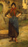 Woman from Gabbro standing in apartment