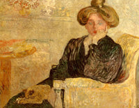 Woman in a wheelchair by Louis Valtat — hand-painted animal oil painting reproduction on canvas