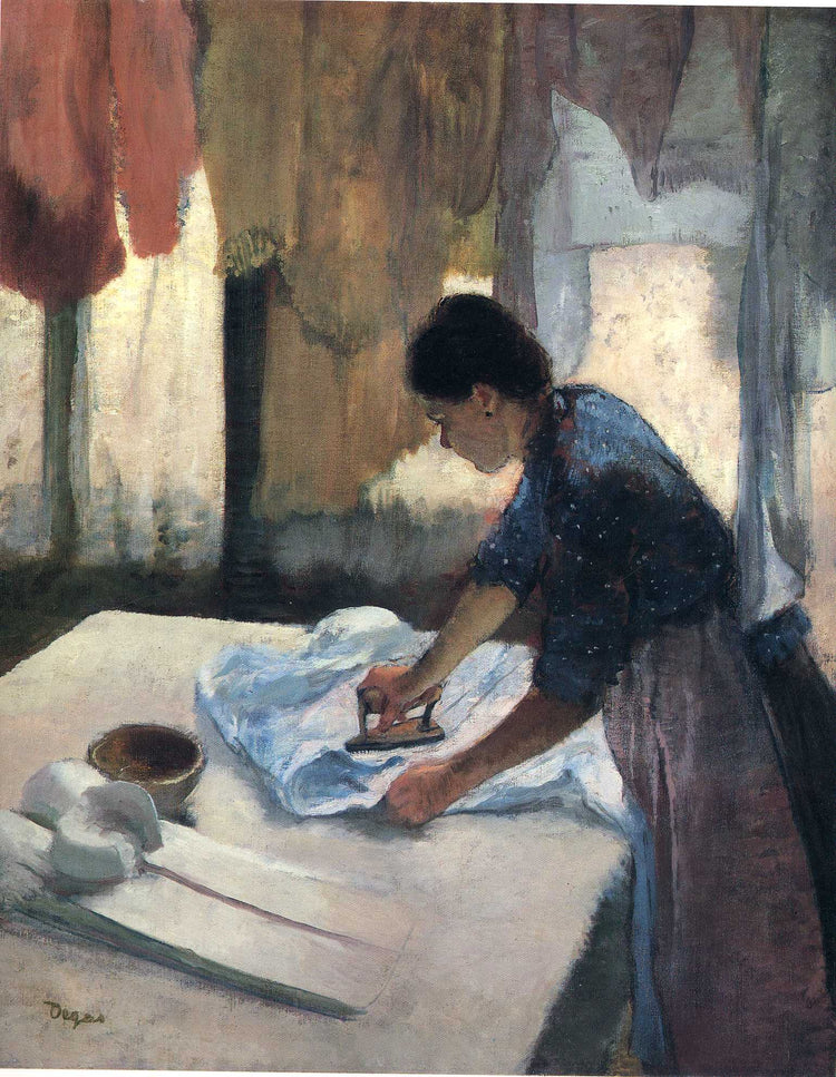 Woman Ironing - Edgar Degas