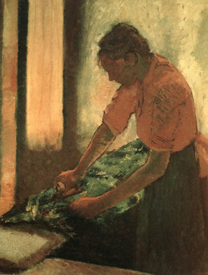 Woman Ironing - Edgar Degas