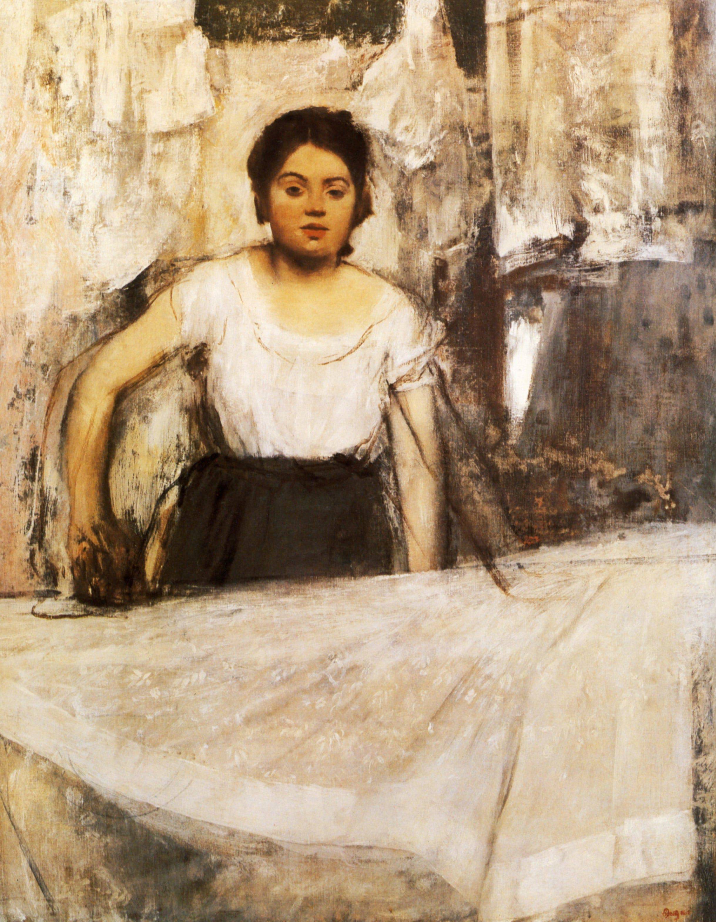 Woman Ironing - Edgar Degas