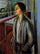 Woman on the Verandah in entryway