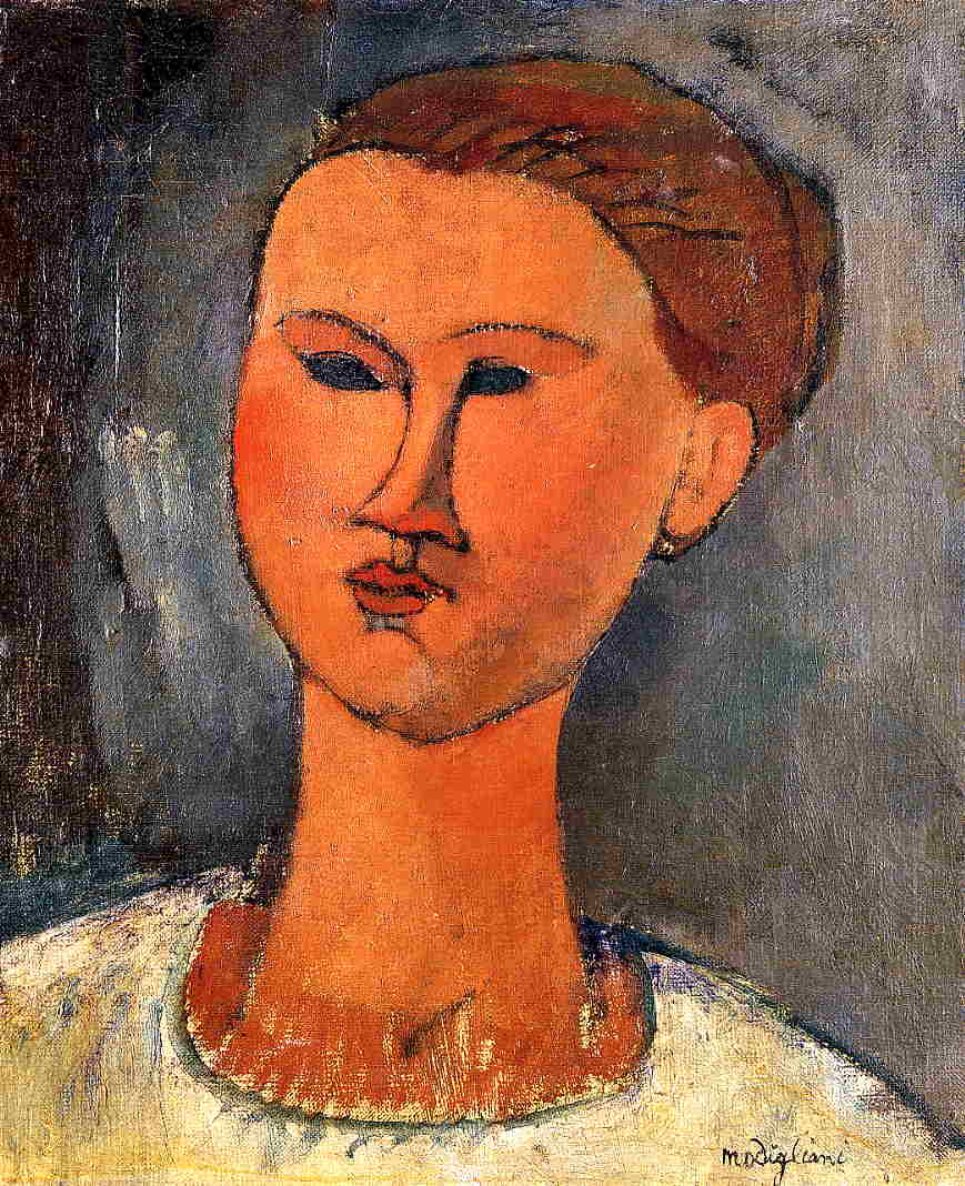 Woman's Head - Amedeo Modigliani