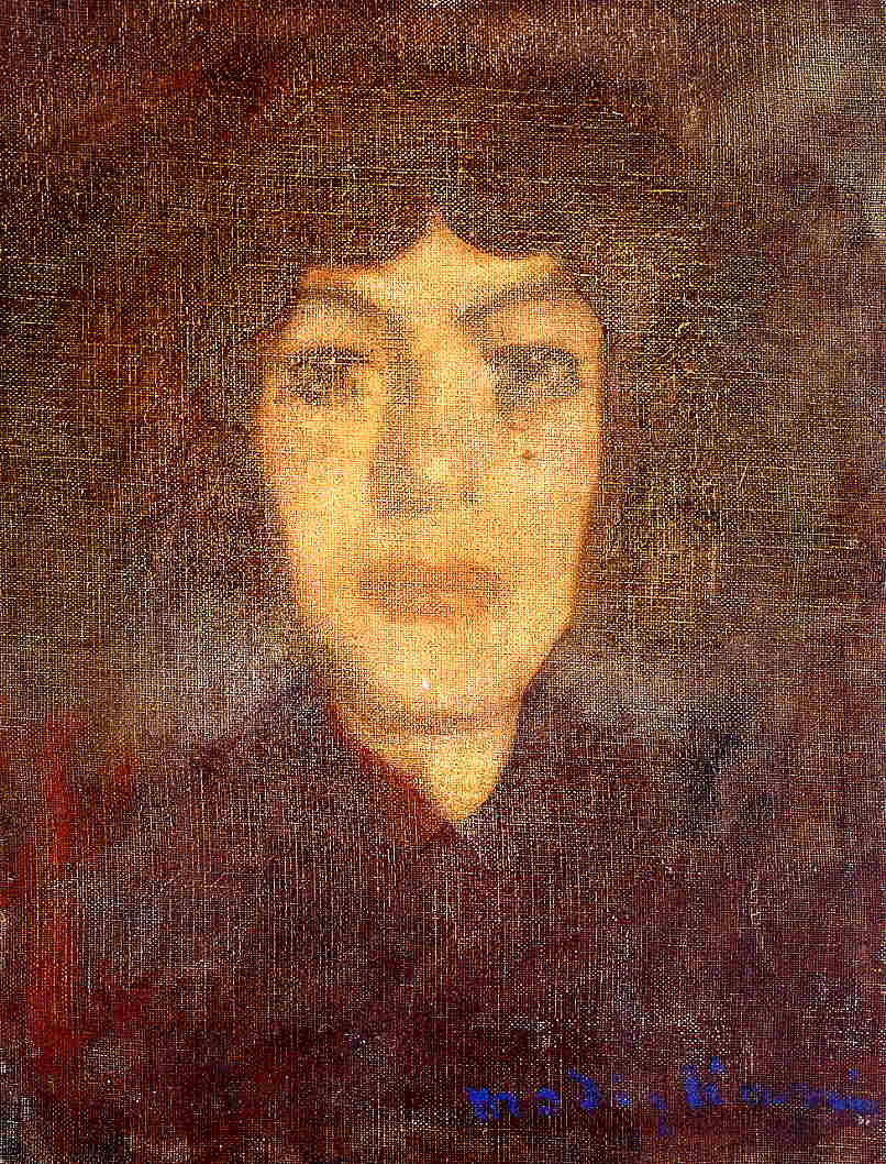 Woman's Head with Beauty Spot - Amedeo Modigliani