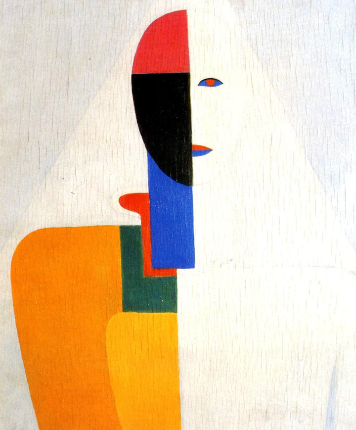 Woman Torso by Kazimir Malevich — hand-painted abstract oil painting reproduction on canvas