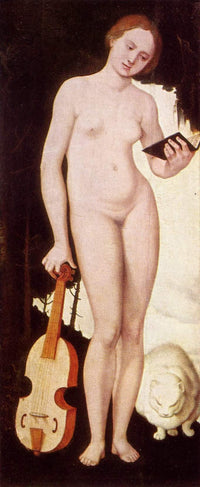 Woman with Cat (Allegory of Music)
