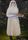 Woman with Easter Eggs in entryway