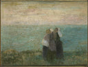 Women at the sea by Jan Toorop — hand-painted landscape oil painting reproduction on canvas
