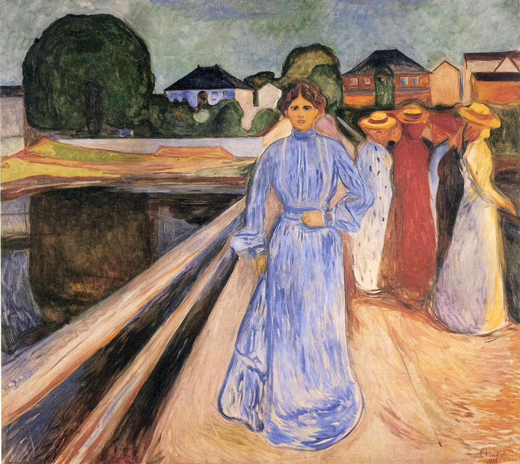 Women on the Bridge - Edvard Munch