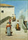 Women on the bridge in Venice in hallway