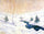 Woodland Stream in a Winter Landscape in kitchen