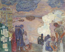 Workers by Pierre Bonnard — hand-painted abstract oil painting reproduction on canvas