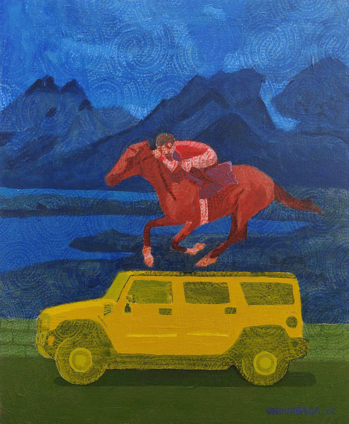 Wrath of the Gods by Gregorio Undurraga — hand-painted animal oil painting reproduction on canvas