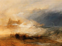Wreckers Coast of Northumberland by J.M.W. Turner — seascapes oil painting wall art, Romanticism