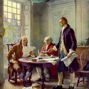Writing the Declaration of Independence, 1776