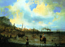Yalta by Ivan Aivazovsky — ships oil painting wall art, Romanticism