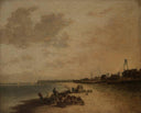 Yarmouth Beach by John Crome — urban oil painting wall art, Romanticism