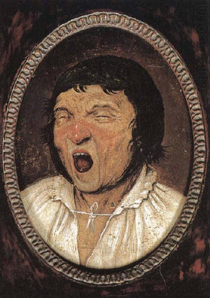 Yawning Man (disputed attribution) - Pieter Bruegel the Elder