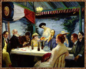 Yeats at Petitpas - John French Sloan