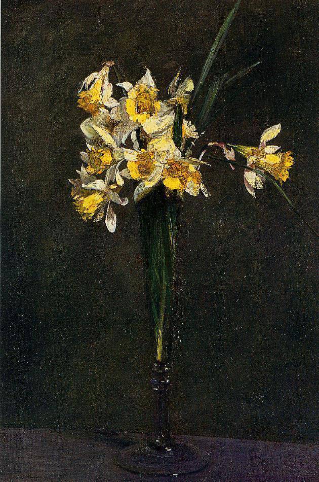 Yellow Flowers (also known as Coucous) - Henri Fantin-Latour