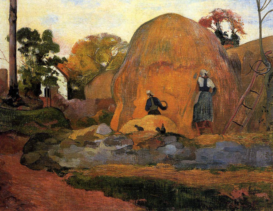 Yellow Haystacks (Golden Harvest) - Paul Gauguin