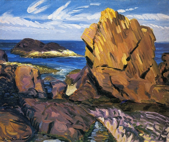 Yellow Rock, Gloucester - John French Sloan