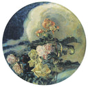 Yellow roses by Mikhail Vrubel — flower oil painting wall art, Symbolism