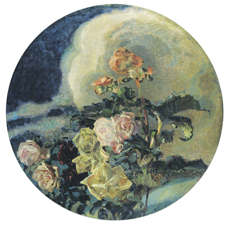 Yellow roses - Mikhail Vrubel