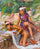 Young Bathers At The Edge Of The Wadi in entryway