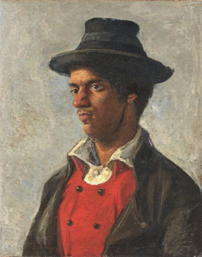 Young boy by Michele Cammarano — oil painting reproduction