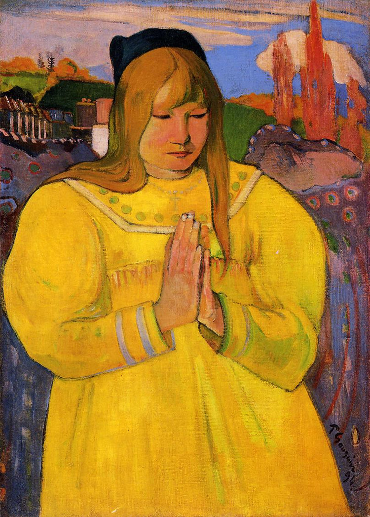 Young Christian Girl - Paul Gauguin